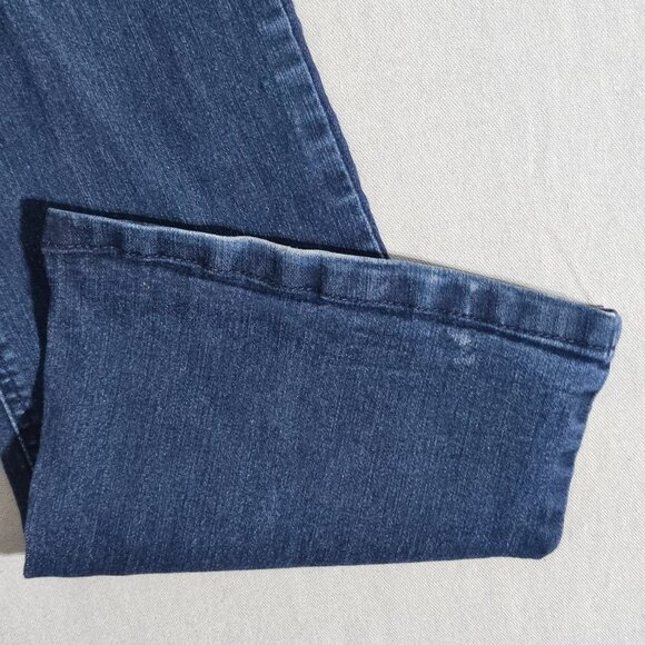 Democracy jeans women's size 10 ink blue colour "Ab"solution flare mid rise - Picture 10 of 15